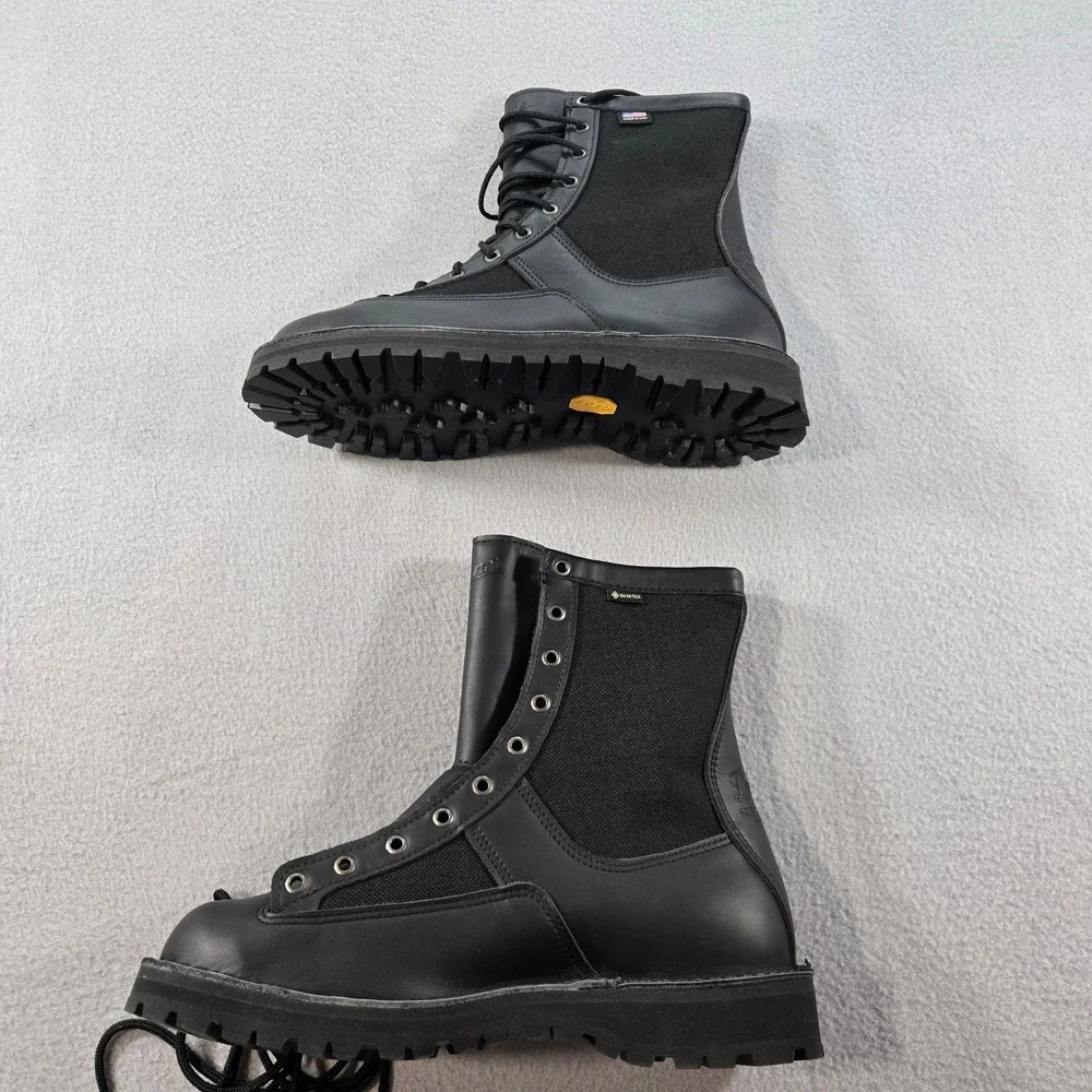 Danner Acadia 8 BLK 21210 Men 10 Black Leather Gore-Tex Vibram Made in USA Boots